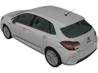 Citroen C4 (2011) 3D Model