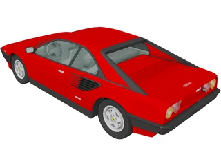 Ferrari Mondial (1980) 3D Model