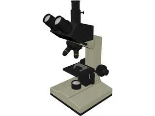 Microscope 3D Model