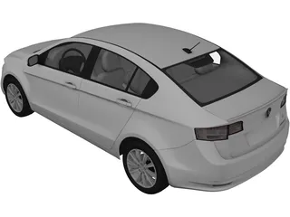 Proton Preve (2012) 3D Model