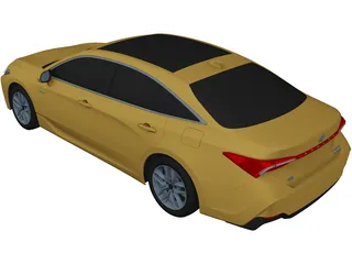 Toyota Avalon (2018) 3D Model