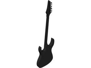 Ibanez RG-350 Electric Guitar 3D Model