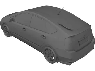 Toyota Prius (2003) 3D Model