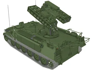 SA-13 Gopher 3D Model