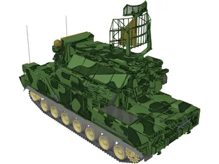 SA-15 Tor-M1 3D Model