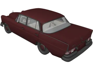 Mercedes-Benz 220S [W111] (1964) 3D Model
