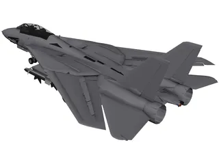 Grumman F-14D Super Tomcat 3D Model