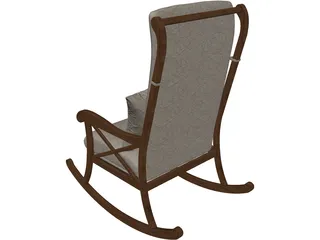 Rocking Chair 3D Model