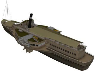 Boat 3D Model