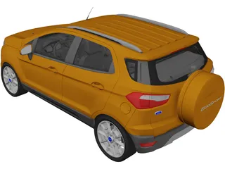Ford EcoSport (2012) 3D Model