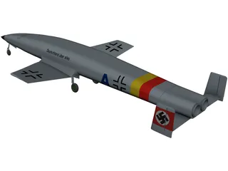 Sanger Amerika Bomber 3D Model