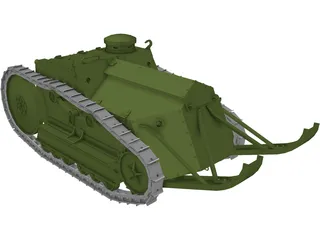 Ford M1918 3D Model