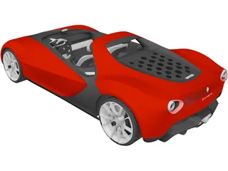 Ferrari Sergio Concept (2013) 3D Model