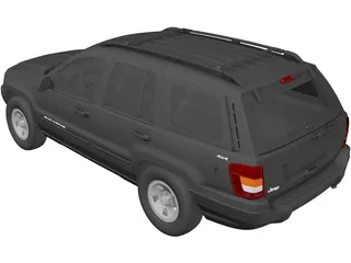 Jeep Grand Cherokee (1999) 3D Model