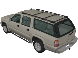 Chevrolet Suburban LT (2005) 3D Model