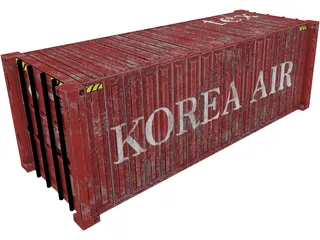 Shipping Container 3D Model