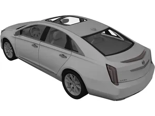 Cadillac XTS (2013) 3D Model