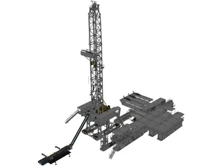 Land Rig 3D Model