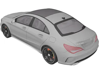 Mercedes-Benz CLA 250 (2013) 3D Model