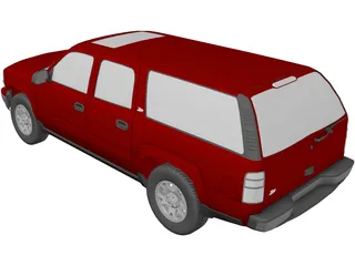 Chevrolet Suburban (2000) 3D Model