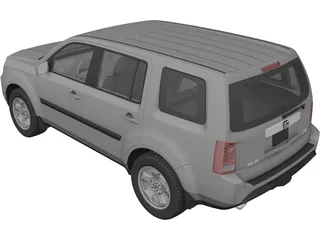 Honda Pilot (2014) 3D Model