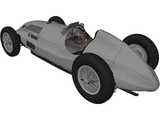 Mercedes-Benz W165 (1939) 3D Model