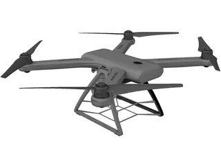 Xiaomi Mi Drone 3D Model