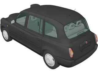 LTI TX4 London Taxi (2006) 3D Model