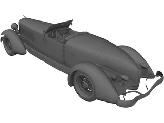 Duesenberg Speedster SJ 3D Model