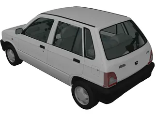 Suzuki Maruti 800 (1986) 3D Model