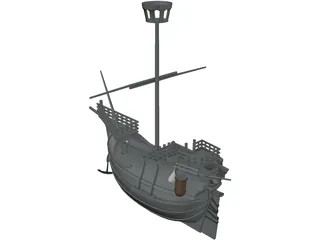 Ship 3D Model