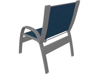 Beach Chair 3D Model