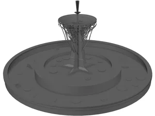 Big Fountain Model 3D Model