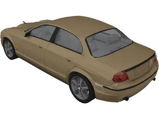 Jaguar S-Type 3D Model