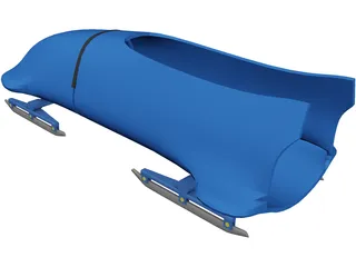 Bobsleigh 3D Model