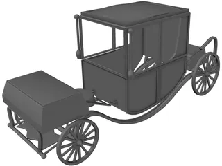 Royal Wagon 3D Model