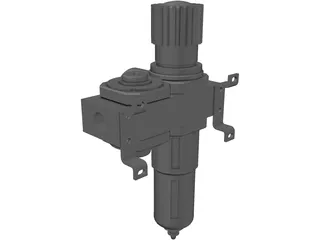 Air Regulator D-series 3D Model