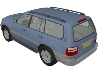 Toyota Land Cruiser (2006) 3D Model