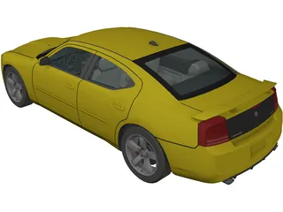 Dodge Charger SRT8 (2007) 3D Model