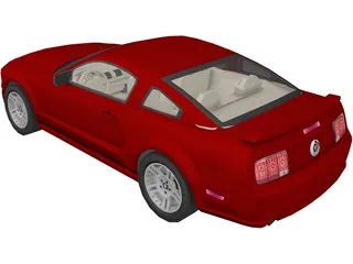 Ford Mustang 3D Model