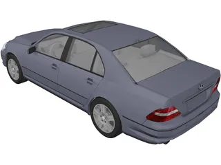 Lexus LS330 3D Model