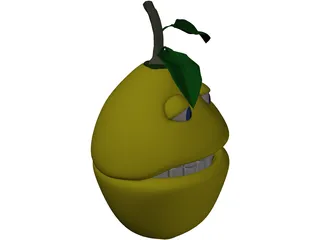 Lemon Smile 3D Model