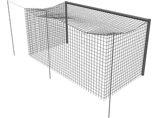 Soccer Goal 3D Model