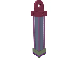 Hydraulic Piston 3D Model