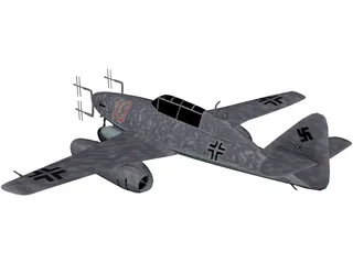 Messerschmidt Me 262 3D Model