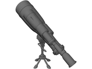 Telescope 3D Model