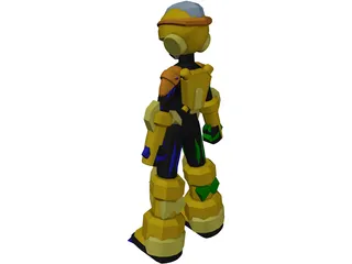 Rockman 3D Model