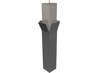 Candle 3D Model