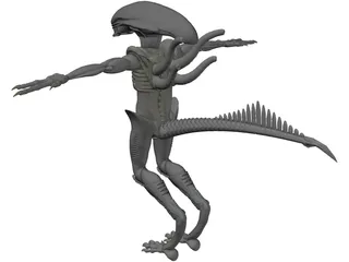 Alien 3D Model