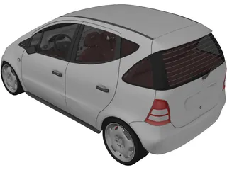 Mercedes-Benz A160 (1997) 3D Model